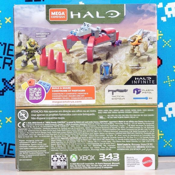 Mattel Mega Construx Halo Infinite Turret Takedown Mega Set Pro Builders GMR99 - Picture 2 of 4